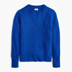 J.Crew Blue Crewneck Long Sleeve Sweater in Extra Soft Yarn Size XL